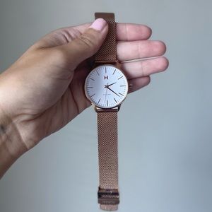 MVMT Rose Gold 38mm Boulevard Women’s Watch Brand New